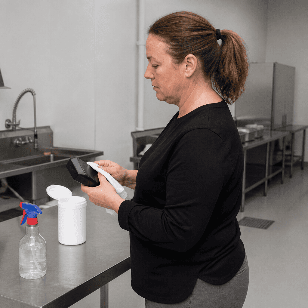 Food Service & Hospitality Device Safety: Managing Hygiene and Device Workflows in Busy Environments